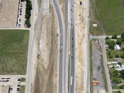 April 2015: 35W south of IH 820