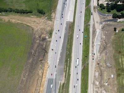 April 2015: 35W just north of IH 820