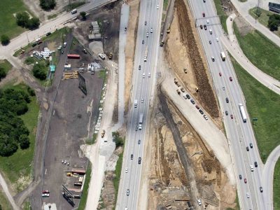 April 2015: 35W just south of SH 121