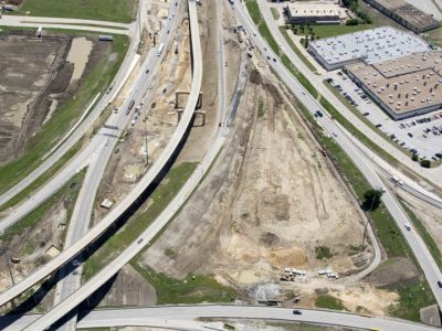 April 2015: 35W just south of IH 820 looking south