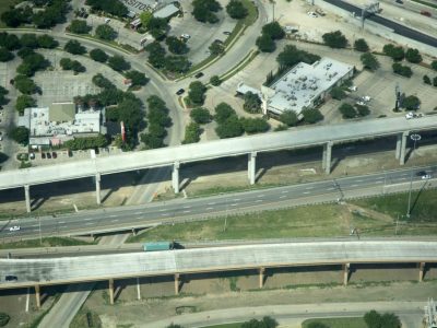 May 2014: I-35E at Lombardy Ln (Looking West)