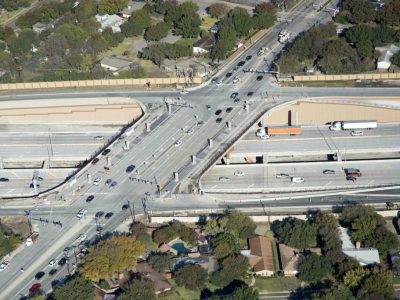 November 2014: I-635 at Marsh Ln (Looking North)