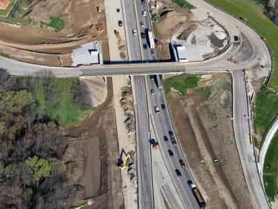 February 2016: 287 at Chambers St. exit looking west