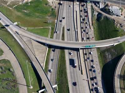 February 2016: 35W just south of Spur 280 looking north