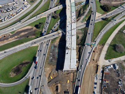 February 2016: 35W at SH 121 looking north