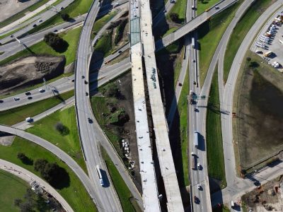 February 2016: 35W at SH 121 looking south