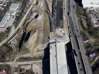 February 2016: 35W between Northside Dr./Yucca Ave. and 28th St. looking north