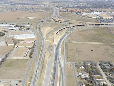 January 2014: 35W IH 820 interchange