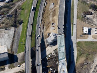 February 2016: 35W at E Long Ave. looking south