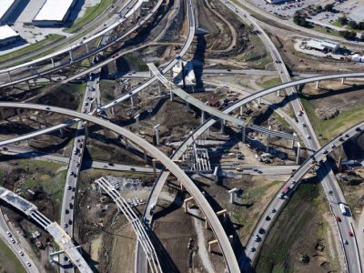 February 2016: 35W / 820 interchange looking south