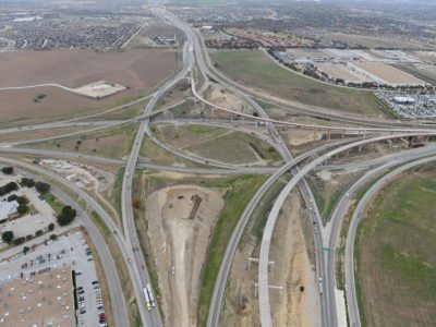 November 2013: 35W IH 820 interchange