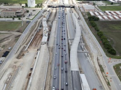 July 2013: IH 820 west of Haltom Road