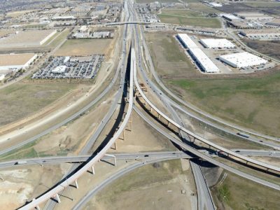 February 2014: 35W IH 820 interchange