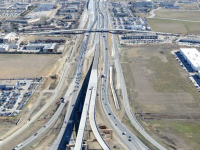 January 2014: IH 820 west of Riverside Drive