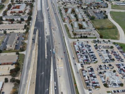 November 2013: IH 820 between Beach Street and Riverside Drive