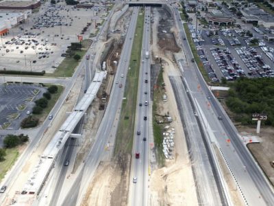 July 2013: IH 820 west of Rufe Snow Drive