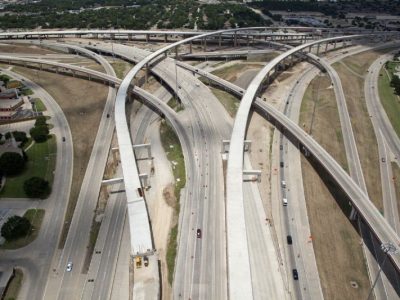 July 2013: North East Mall interchange (IH 820/Airport Freeway) facing north
