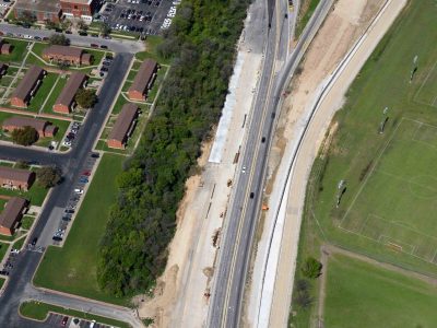 287 east of I-35W looking north