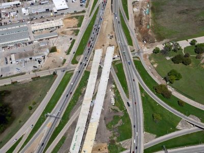 35W just north of SH 121 looking north