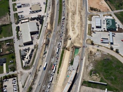 35W at Papurt Dr. looking south