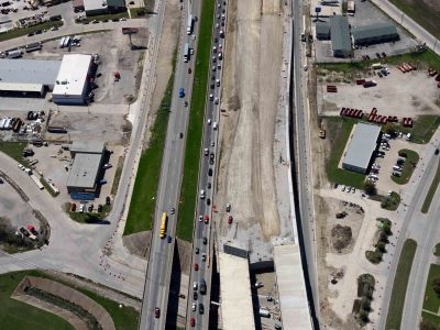 35W at 33rd St. looking south