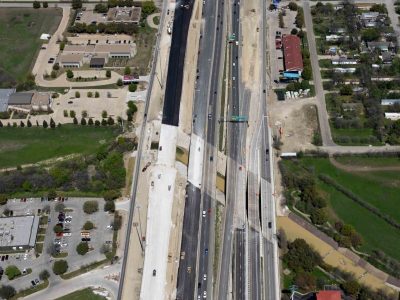 35W north of Meacham Blvd. looking north