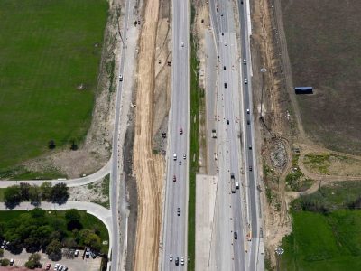 35W north of I-820 looking south