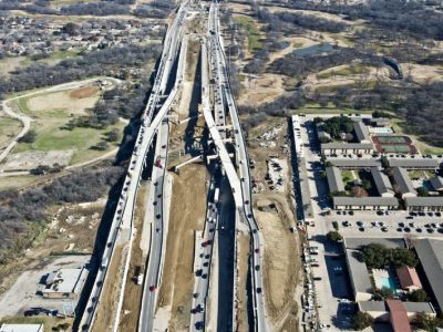 December 2013: IH 820 east of Denton Hwy 377