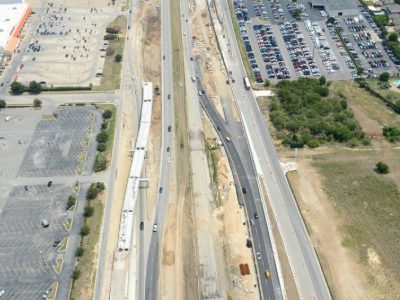 August 2013: IH 820 west of Rufe Snow Drive