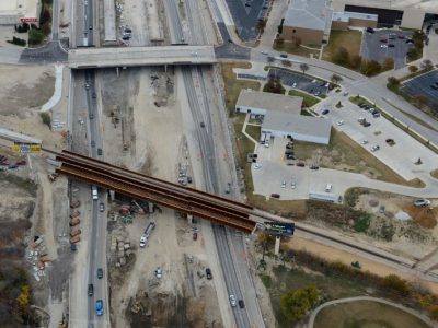 November 2013: IH 820 at Iron Horse Blvd.