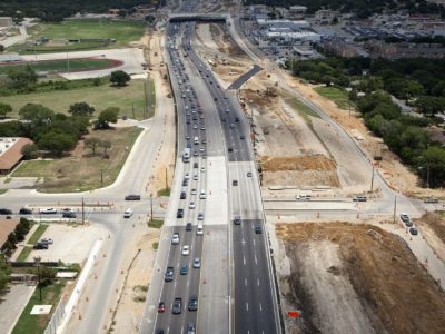 July 2013: SH 121/183 at Norwood Drive