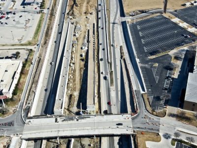 December 2013: IH 820 at Iron Horse Blvd.