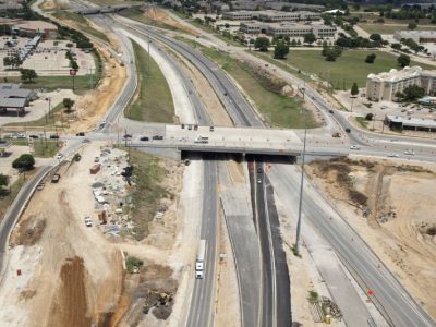 July 2013: SH 121 at Murphy Drive
