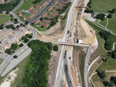287 at Chambers St. looking west