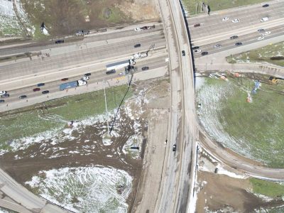 February 2015: 287 looking northbound just east of I-35W