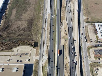 820 east of I-35W looking west