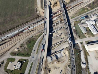 Northbound I-35W at Long Ave.
