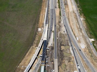 April 2016: 35W just north of IH 820 looking N