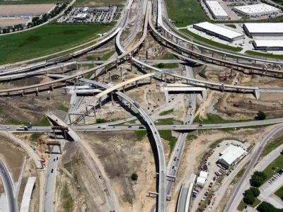 April 2016: 820 at 35W-820 intchg looking E