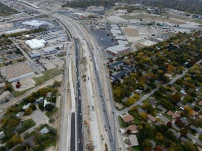 November 2013: IH 820 between Holiday Lane and Grapevine Hwy 26