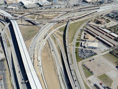 February 2014: IH 820 SH 121/183 interchange