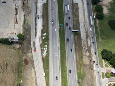 May 2015: 35W at Meacham Blvd looking north