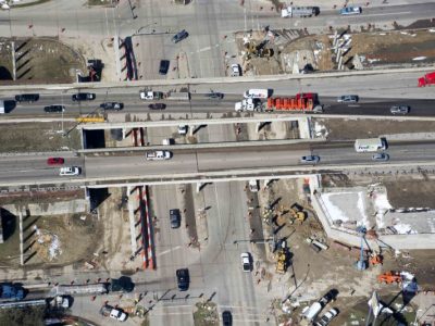 11 Meacham Blvd at 25W looking west