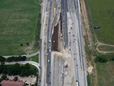 35W just north of I-820 looking southbound