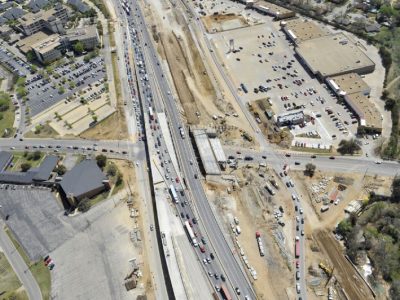 March 2013: SH 121/183 at Bedford Road