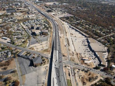 November 2012: SH 121/183 at Bedford Rd.
