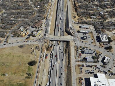 December 2012: SH 121/183 at Brown Trail