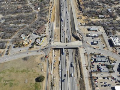 January 2013: SH 121/183 at Brown Trail