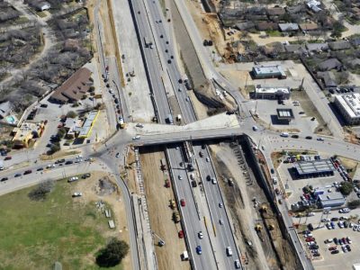 February 2013: SH 121/183 at Brown Trail