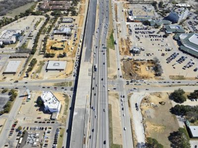 February 2013: SH 121/183 at Central Drive